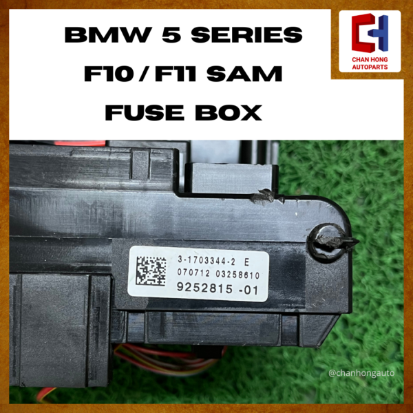BMW 5 Series F10 / F11 Sam Fuse Box [925281501][Original from Spain][Used] - Image 2