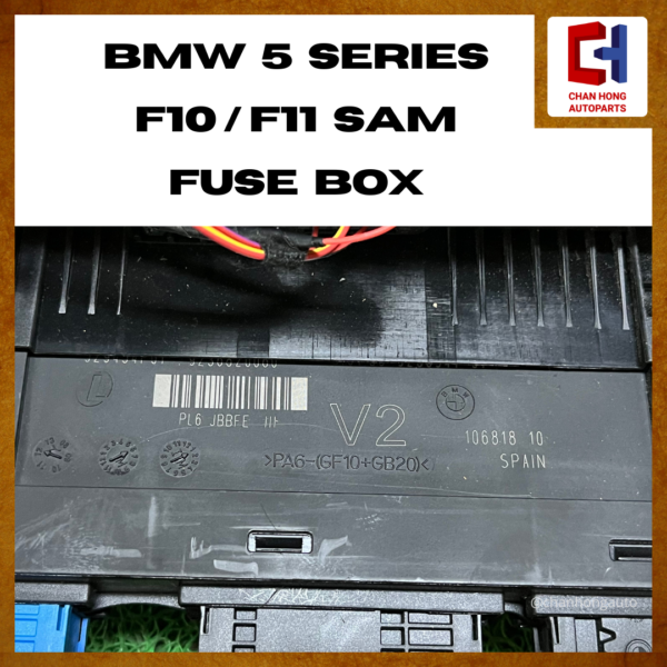 BMW 5 Series F10 / F11 Sam Fuse Box [925281501][Original from Spain][Used] - Image 4
