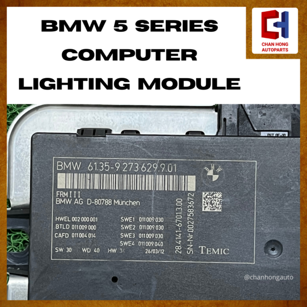 BMW 5 Series Computer Lightning Module [61359273629901][Original from Germany][Used] - Image 2