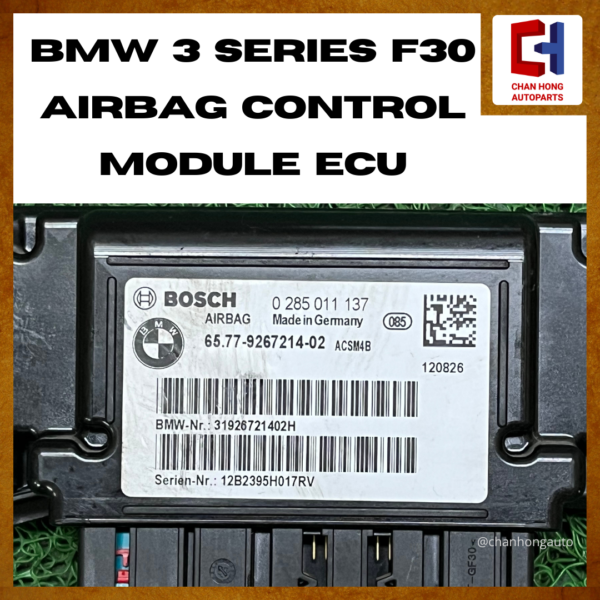 BMW 3 Series F30 Airbag Control Module Ecu [6577926721402][Original from Germany][Used] - Image 2