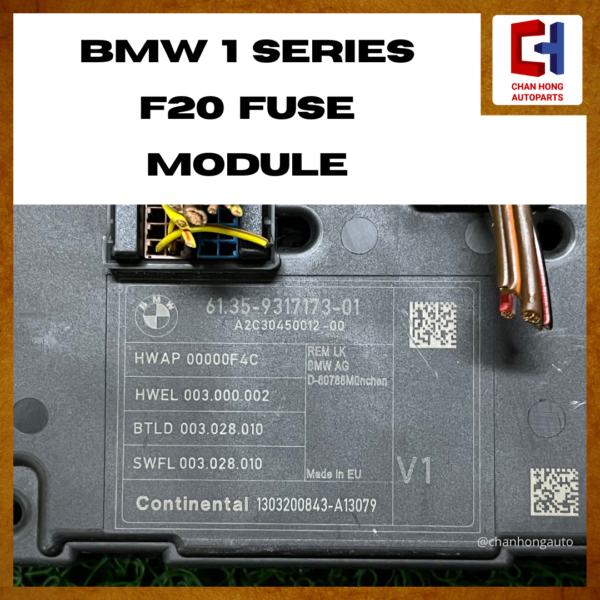 BMW 1 Series F20 Fuse Module [6135931717301][Original from Germany][Used] - Image 2