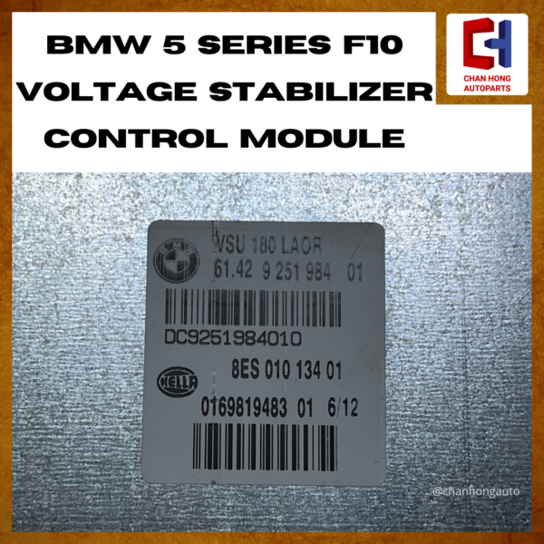 BMW 5 Series F10 Voltage Stabilizer Control Module [8ES01013401][Original from Germany][Used] - Image 2