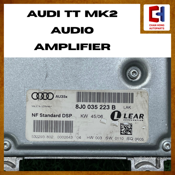 Audi TT MK2 Audio Amplifier [8J0035223][Original from Germany][Used] - Image 2