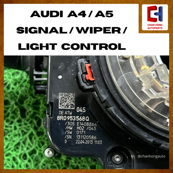 Audi A4 / A5 Signal / Wiper / Light Control [8R0953568Q][Original from Germany 🇩🇪][Used] - Image 5