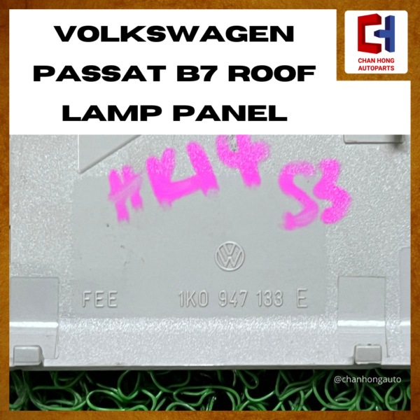 Volkswagen Passat B7 Roof Lamp Panel [1K0947133][Original from Germany][Used] - Image 2