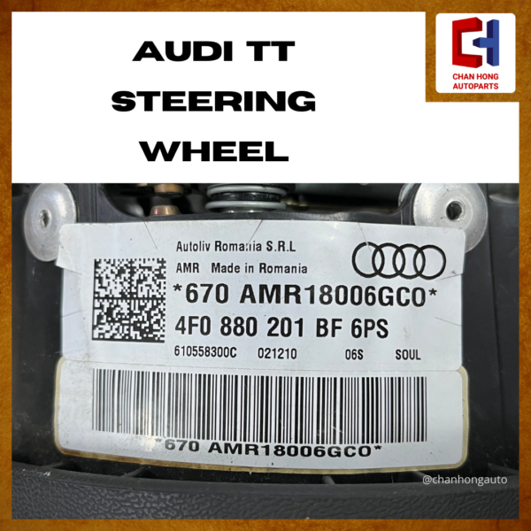 Audi TT Steering Wheel [4F0880201][Original from Romania][Used] - Image 6