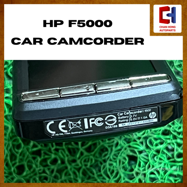 HP F500 Car Camcorder [Original from Germany][Used] - Image 4