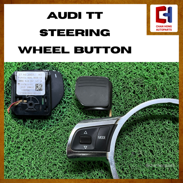 Audi TT Steering Wheel Button [8J0951527][Original from][Used] - Image 2