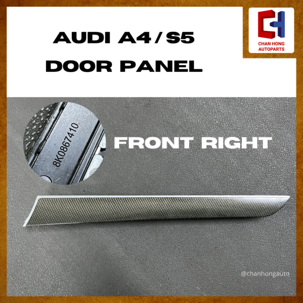 Audi A4 / S5 Door Panel [8K0867409 / 8K0867410 / 8K0867419 / 8K0867420][Original from Germany][Used] - Image 4