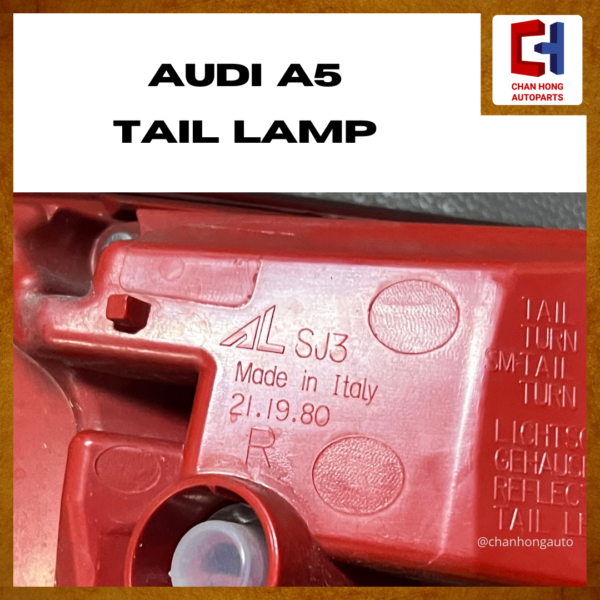 Audi A5 Tail Lamp [8T8945093C / 8T8945094C / 8T8945095F / 8T8945096F][Original from Italy][Used] - Image 3