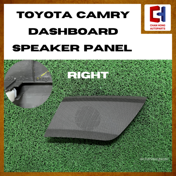 Toyota Camry Dashboard Speaker Panel [5547206050 / 5547306050][Original from Thailand][Used] - Image 4
