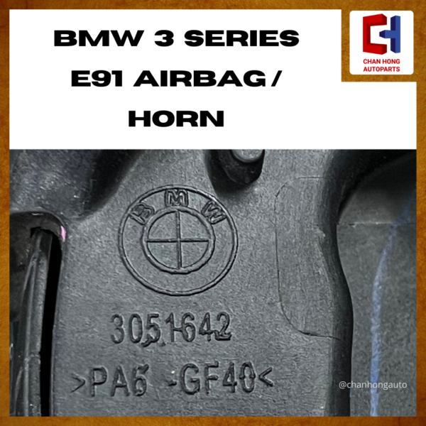 BMW 3 Series E91 Airbag / Horn [3051642][Original][Used] - Image 3