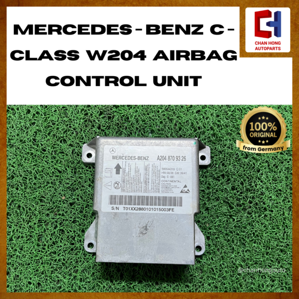 Mercedes-Benz C - Class W204 Airbag Control Unit [A2048709326][Original from Germany][Used]