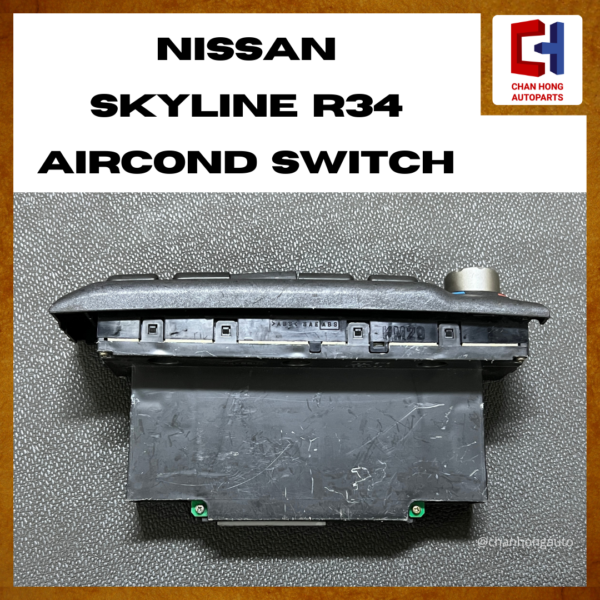 Nissan Skykine R32 Aircond Switch [503722-2413][Original from Japan][Used] - Image 4