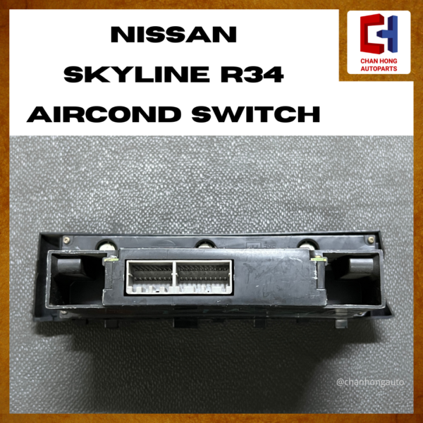 Nissan Skykine R32 Aircond Switch [503722-2413][Original from Japan][Used] - Image 5