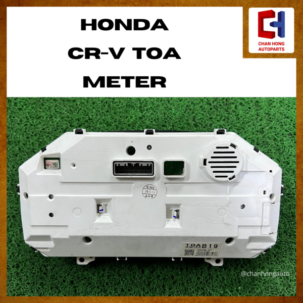 Honda CR-V TOA Meter [78100-U010][HR0408-327][Original from Japan][Used] - Image 2