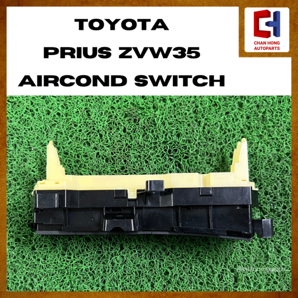 Toyota Prius ZVW35 Aircond Switch [75D725][Original from Japan][Used] - Image 3