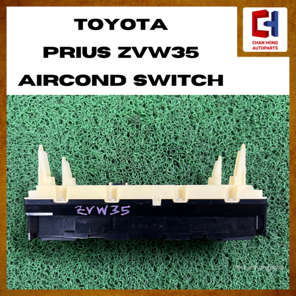 Toyota Prius ZVW35 Aircond Switch [75D725][Original from Japan][Used] - Image 4
