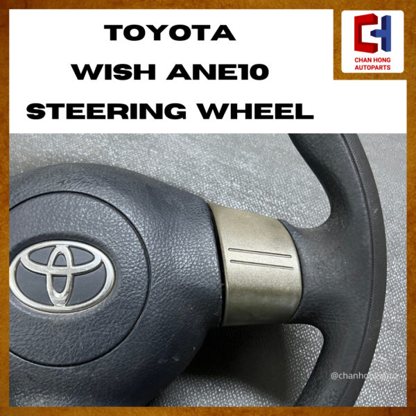 Toyota Wish ANE10 Steering Wheel [Original from Japan][Used] - Image 3