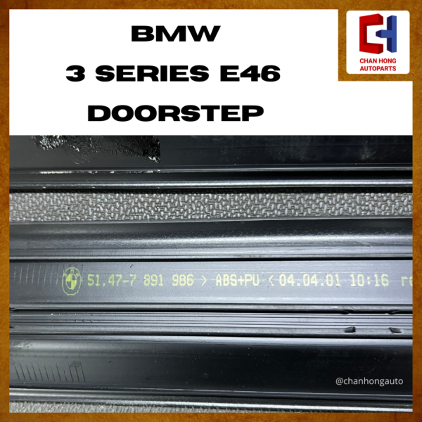 BMW 3 Series E46 Doorstep / Sill Scuff Plate [Original from Germany][Used] - Image 5