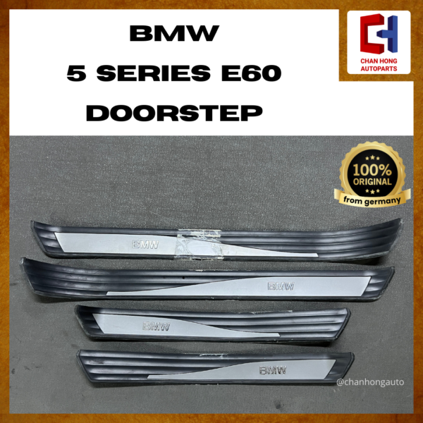 BMW 5 Series E60 Doorstep / Sill Scuff Plate [Original from Germany][Used]