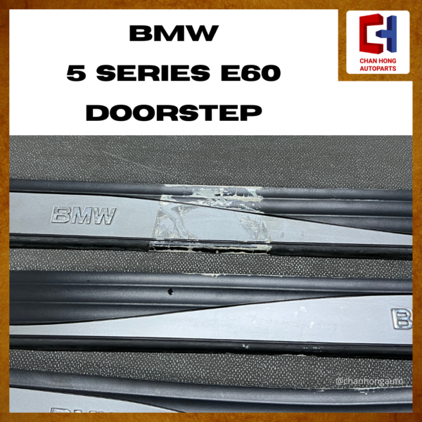 BMW 5 Series E60 Doorstep / Sill Scuff Plate [Original from Germany][Used] - Image 4