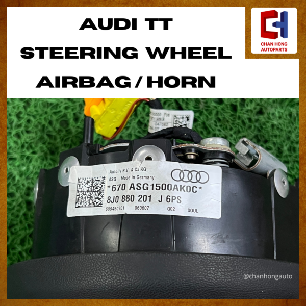 Audi TT Steering Wheel Airbag / Horn [8J0880201][Original from Germany][Used] - Image 3