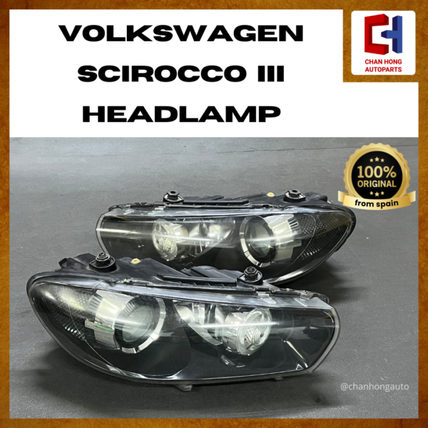 Volkswagen Scirocco III Headlamp [1K8941031 / 1K8941032 ][Original from Spain][Used]