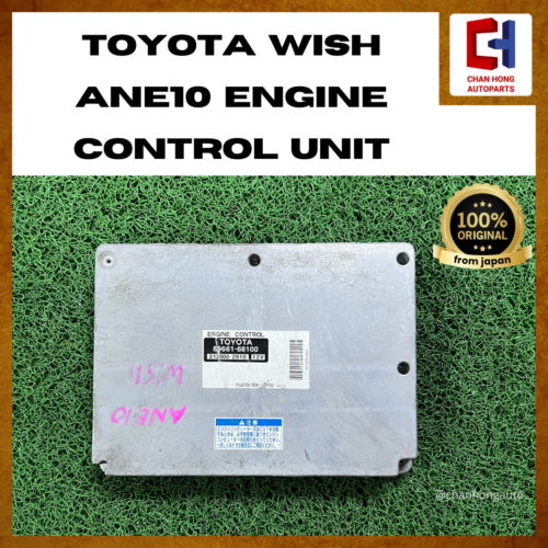 Toyota Wish ANE10 Engine Control Unit ECU [89661-68100][Original from Japan][Used]
