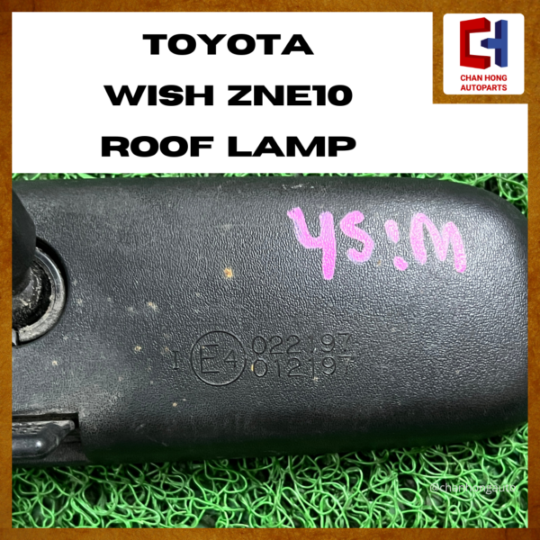 Toyota Wish ZNE10 Roof Lamp [022197 / 012197][Original from Japan][Used] - Image 5