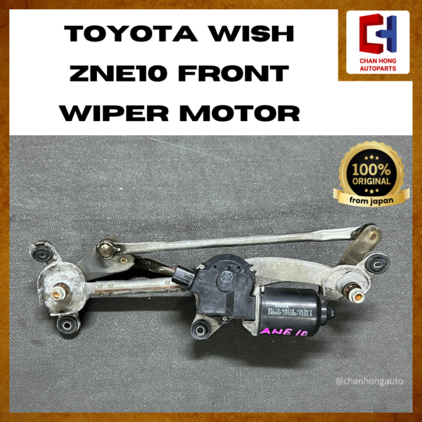 Toyota Wish ZNE10 Front Wiper Motor [85110-68010][Original from Japan][Used]