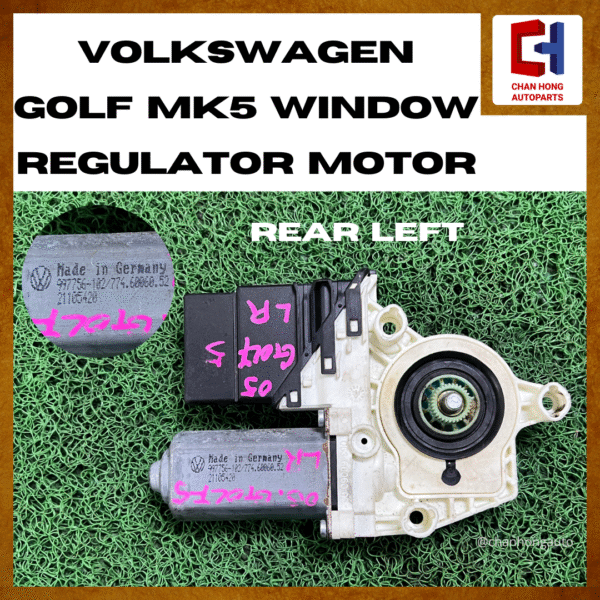 Volkswagen Golf MK5 Window Regulator Motor [997756-102 / 997755-102][Original from Germany][Used] - Image 4