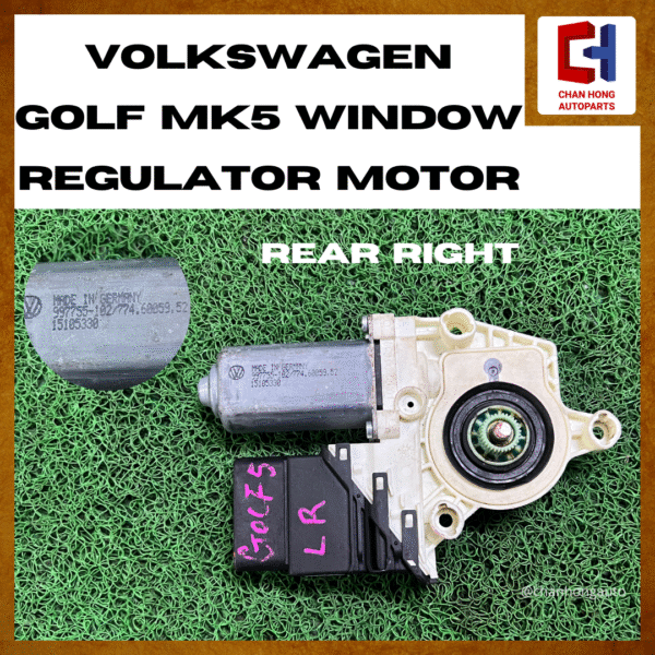 Volkswagen Golf MK5 Window Regulator Motor [997756-102 / 997755-102][Original from Germany][Used] - Image 5