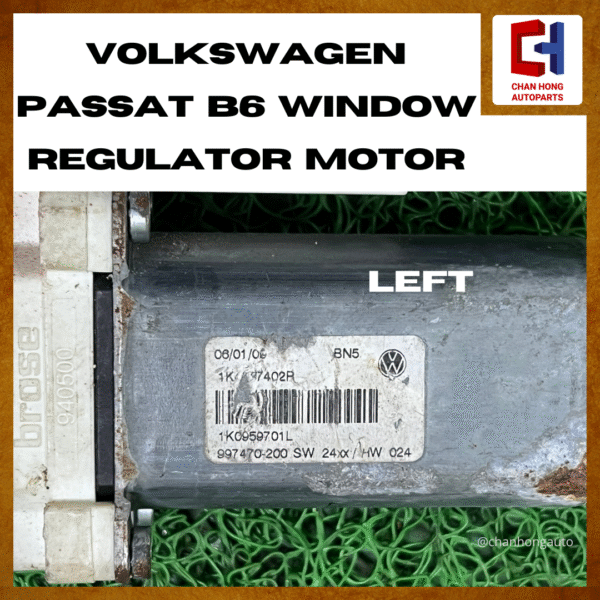 Volkswagen Passat B6 Window Regulator Motor [1K0959793H / 1K0959792H][Original from Australia][Used] - Image 3