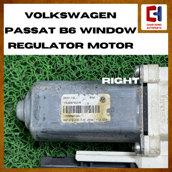 Volkswagen Passat B6 Window Regulator Motor [1K0959793H / 1K0959792H][Original from Australia][Used] - Image 4