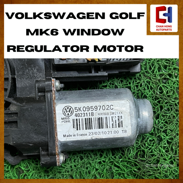 Volkswagen Golf MK6 Window Regulator Motor [5K0959792A / 5K0959793A][Original from France][Used] - Image 4