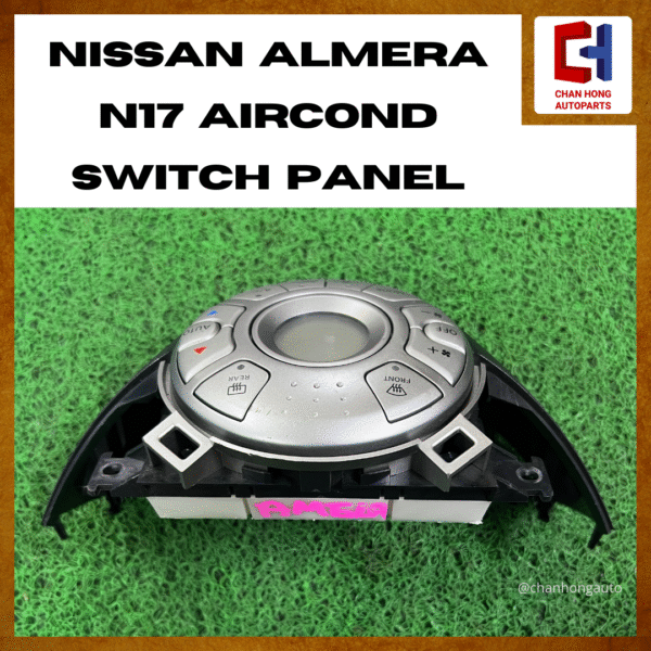 Nissan Almera N17 Aircond Switch Panel [27500 1HT1A][Original from Japan][Used] - Image 2
