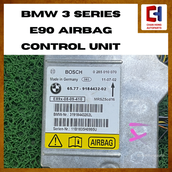 BMW 3 Series E90 Airbag Control Unit [65.77-9184432-02][Original from Germany][Used] - Image 2