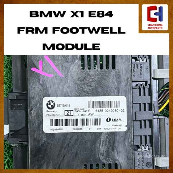 BMW X1 E84 FRM Footwell Module [6135 9249080 - 02][Original from Germany][Used] - Image 2