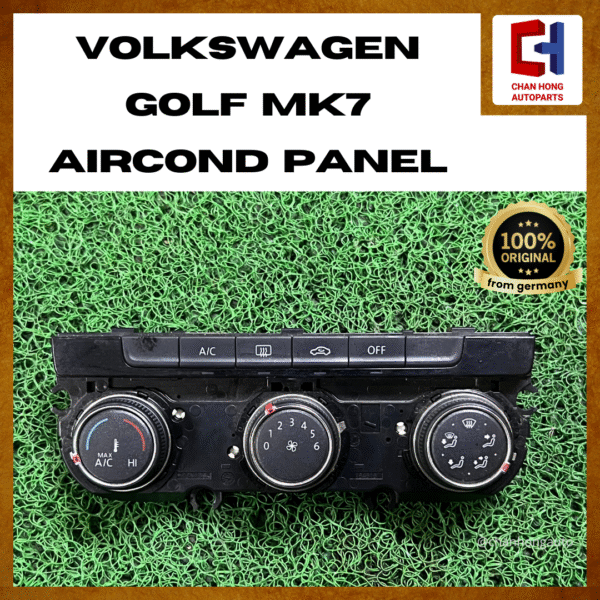 Volkswagen Golf MK7 Aircond Panel [5G0907426J][Original from Germany][Used]