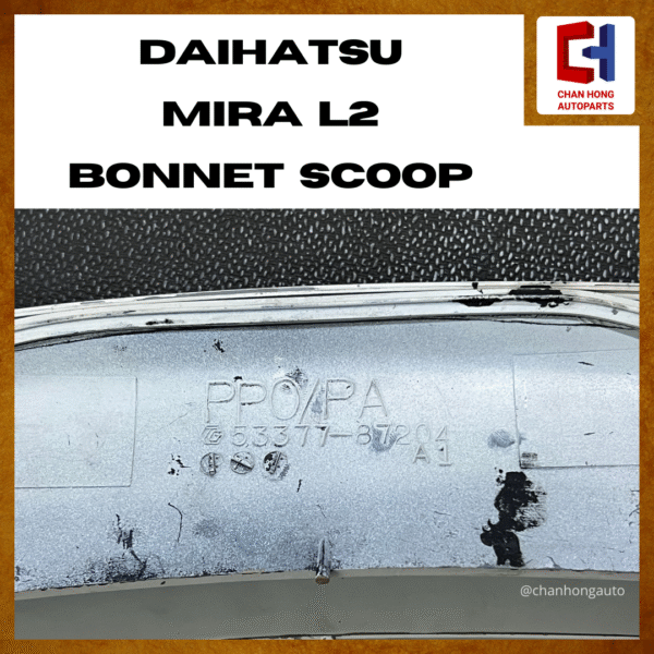 Daihatsu Mira L2 Bonnet Scoop [Original from Japan][Used] - Image 4