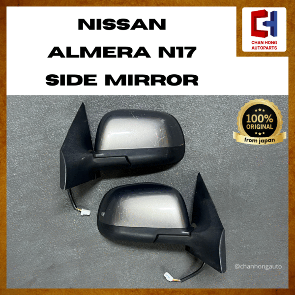 Nissan Almera N17 Side Mirror [Original from Japan][Used]