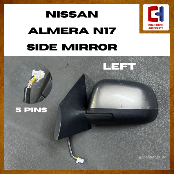Nissan Almera N17 Side Mirror [Original from Japan][Used] - Image 5