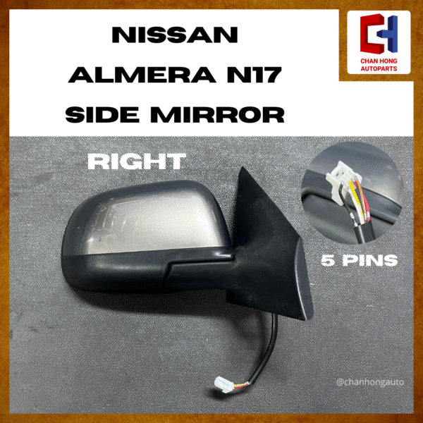 Nissan Almera N17 Side Mirror [Original from Japan][Used] - Image 6