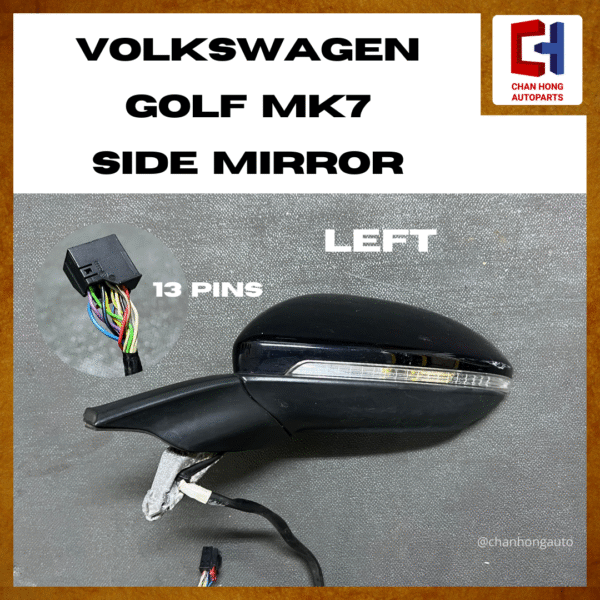 Volkswagen Golf MK7 Side Mirror [A046314][Original from Germany][Used] - Image 6
