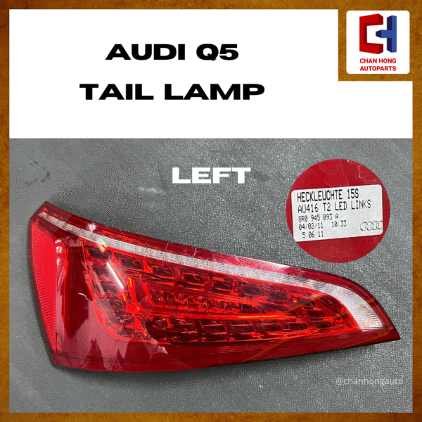 Audi Q5 Tail Lamp [8R0945093A / 8R0945094A][Original from Italy 🇮🇹][Used] - Image 4