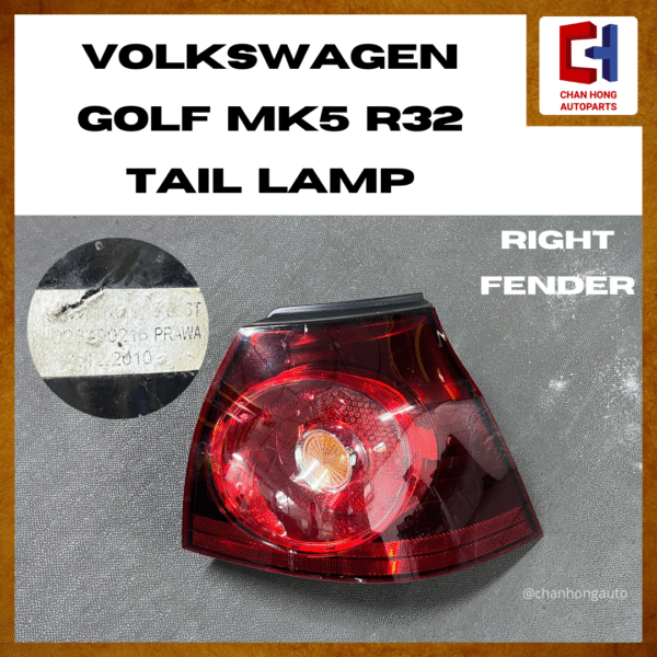 Volkswagen Golf MK5 R32 Tail Lamp [1K6945095T / 1K6945096T / 1K6945093L / 1K6945094L][Original from Poland 🇵🇱][Used] - Image 6