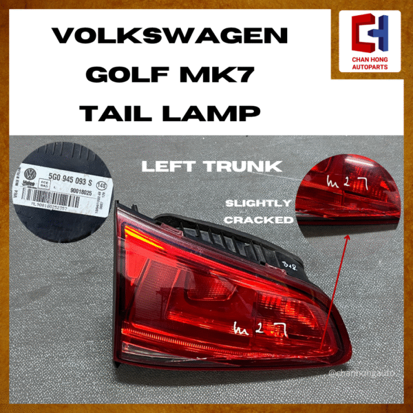 Volkswagen Golf MK7 Tail Lamp [5G0945095P / 5G0945093S / 5G0945094S / 5G0945096F][Original from Poland 🇵🇱][Used] - Image 4
