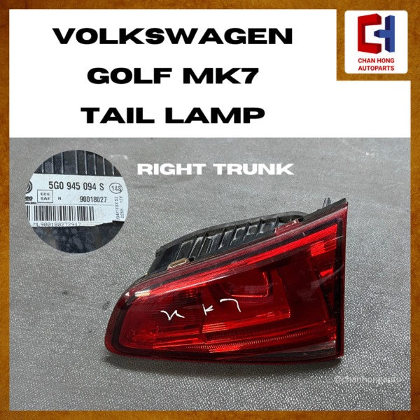 Volkswagen Golf MK7 Tail Lamp [5G0945095P / 5G0945093S / 5G0945094S / 5G0945096F][Original from Poland 🇵🇱][Used] - Image 5