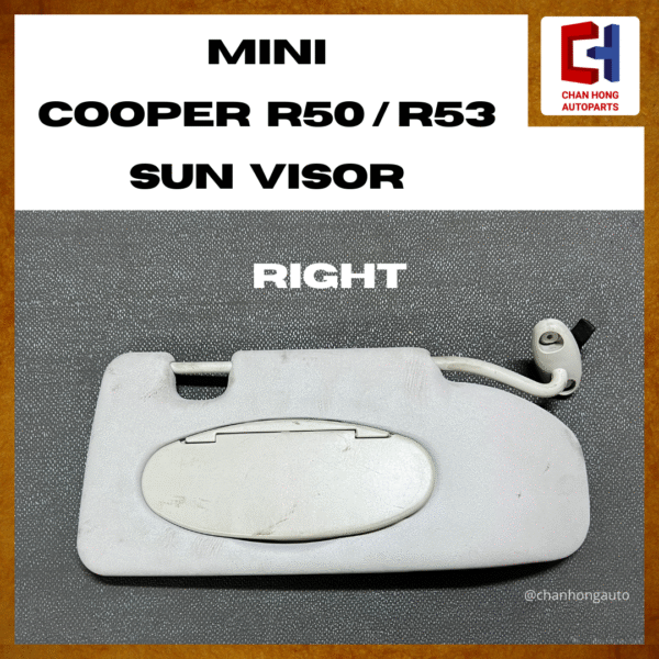 Mini Cooper R50 / R53 Sun Visor [Original from Germany][Used] - Image 5